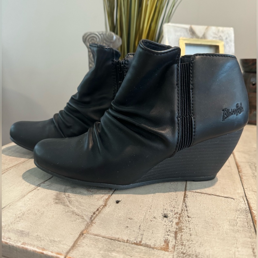 Women’s Blowfish wedge booties